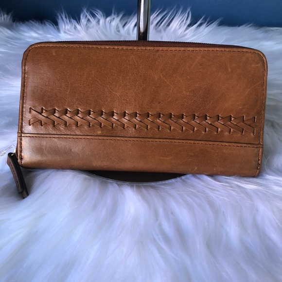 Clarks Handbags - Clarks Leather Wrap around Wallet